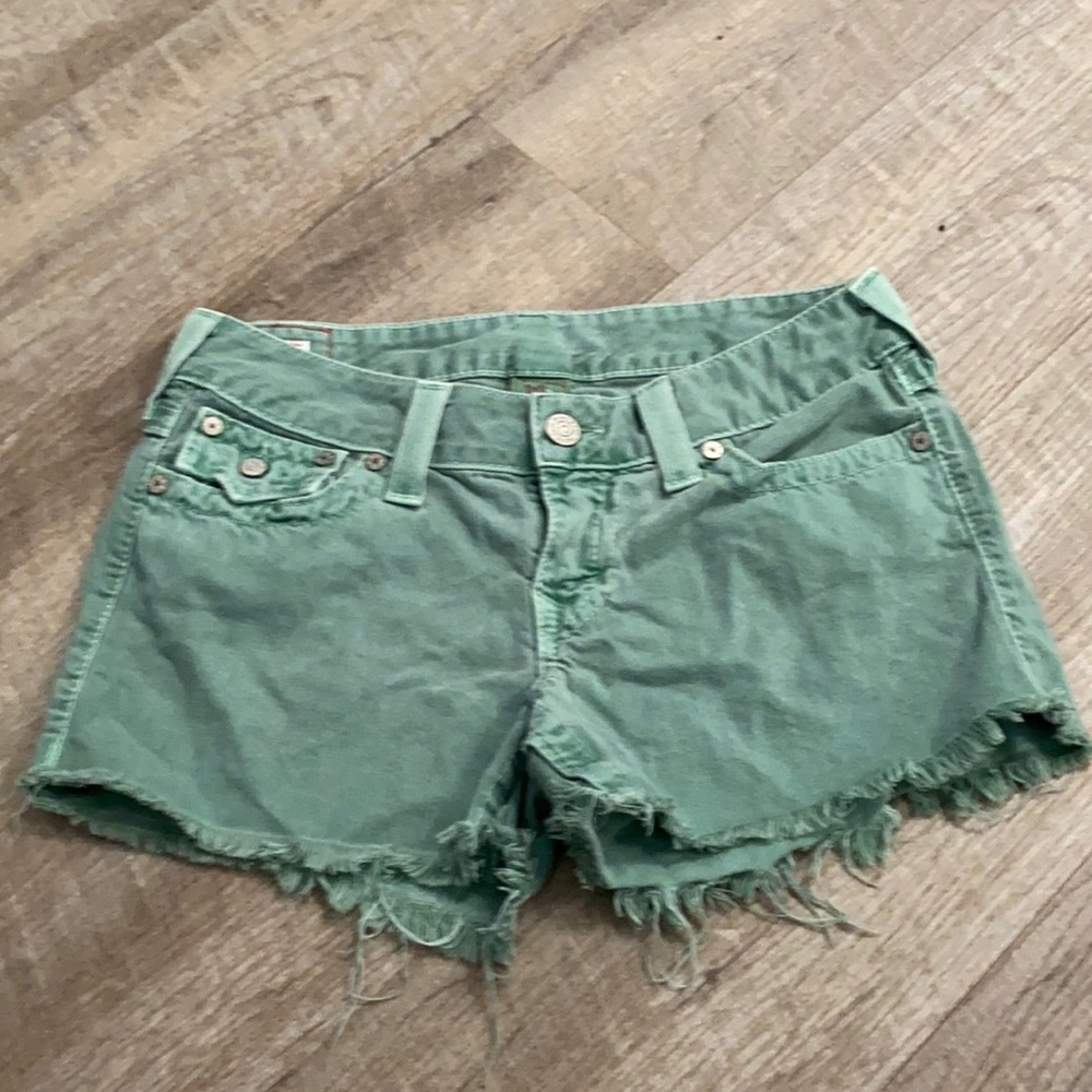 True religion Keira Jean cut off shorts 30